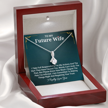 Necklace To My Future Wife - Gift For Her Birthday