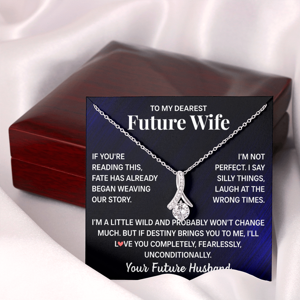 To My Future Wife Necklace - Beauty Necklaces For Girlfriend