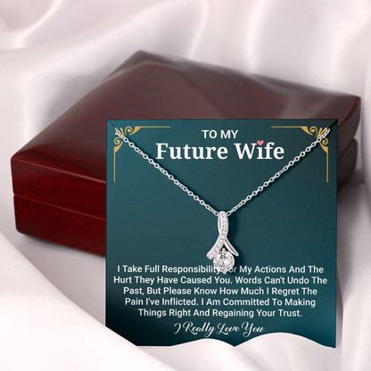 Necklace To My Future Wife - Gift For Her Birthday