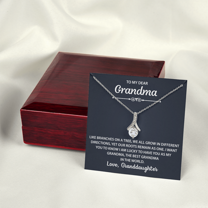 Pendant Necklaces To Granny- Unique Present For Grandma