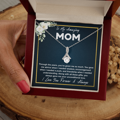 Jewelry for Mom, Alluring Beauty Necklace for Mom