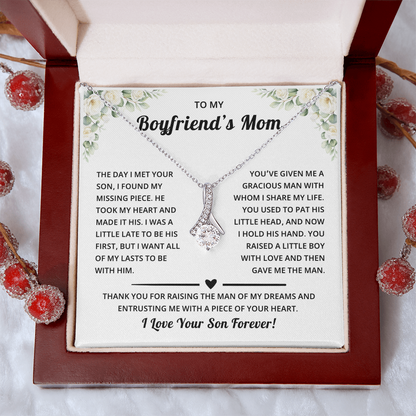 Mother's Day Gift for Boyfriend's Mom With Message Card and Jewelry Box