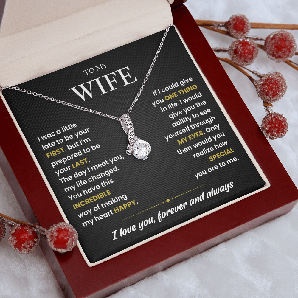 Valentines Day Gifts for Wife, Birthday Jewelry For Wife