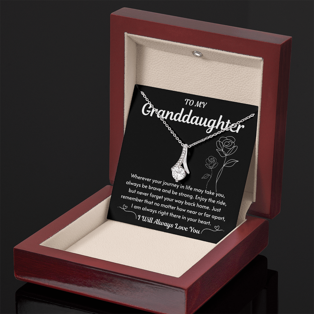 Grandaughter Gift For Her, When she moves, the light follower