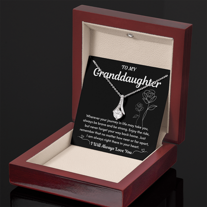 Grandaughter Gift For Her, When she moves, the light follower