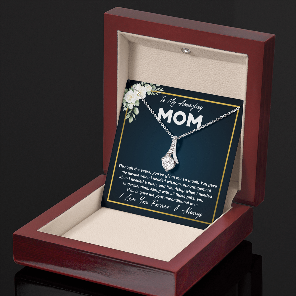 Jewelry for Mom, Alluring Beauty Necklace for Mom