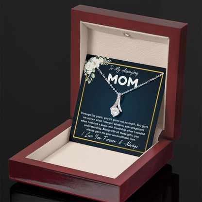 Jewelry for Mom, Alluring Beauty Necklace for Mom