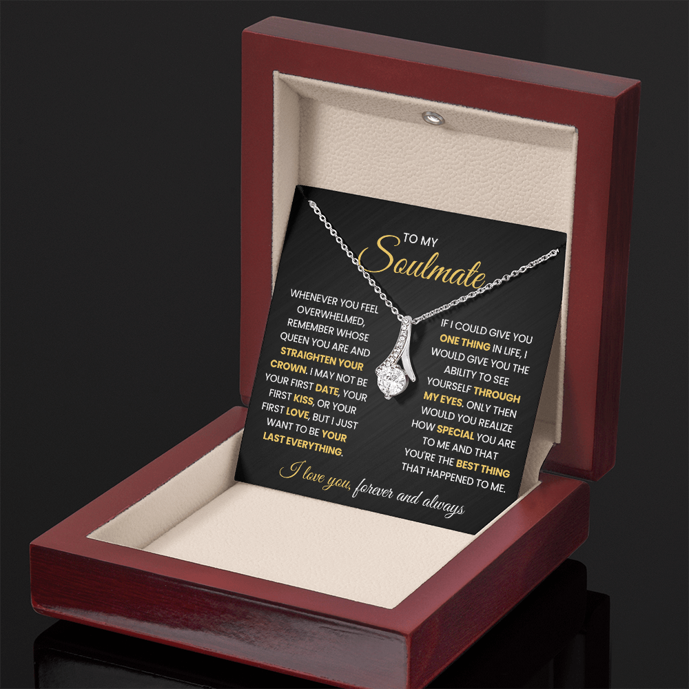 Best Gifts for Soulmate, Necklace With Message Card