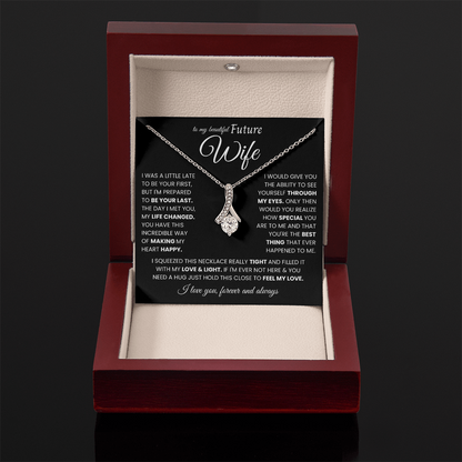 Future Wife Necklace,Without Any Doubt, You Are My Perfect Match