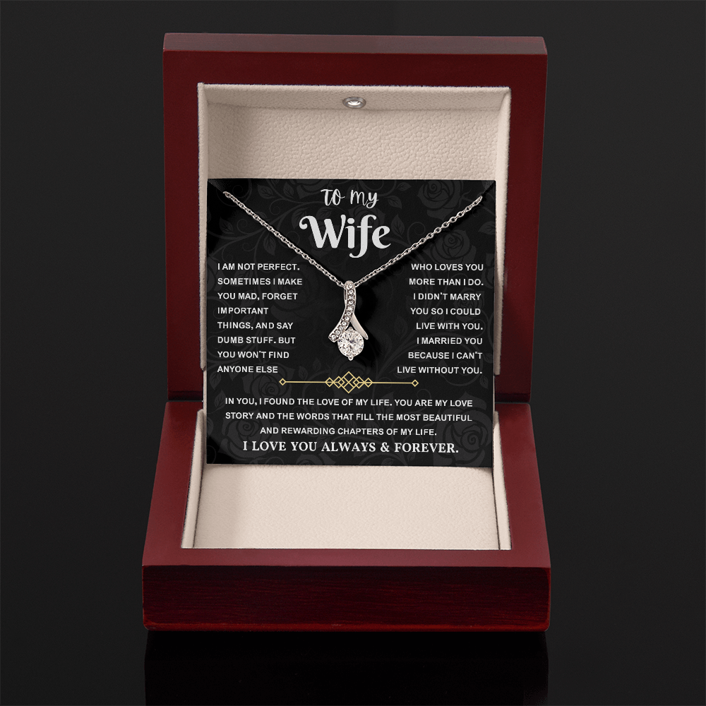 Valentine Gifts for Wife, When Your Wife Wears It, She Radiates Pure Love