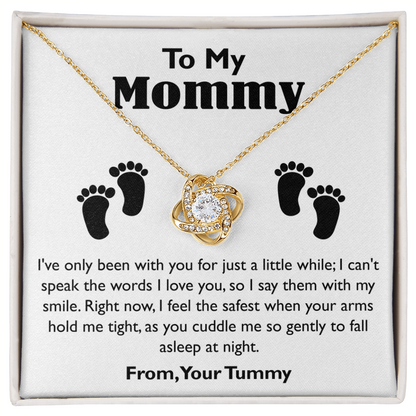 Sentimental Baby-to-Mom Gift in Elegant Wooden Box.