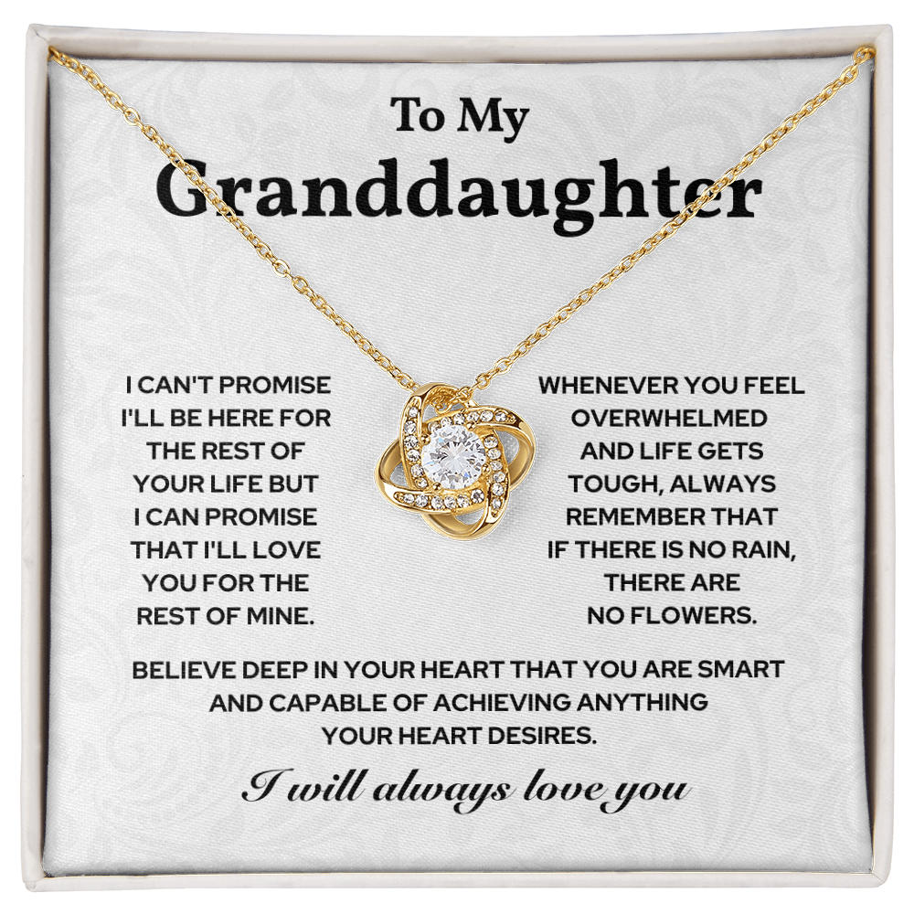 Granddaughter Necklace, Every sparkle whispers her name
