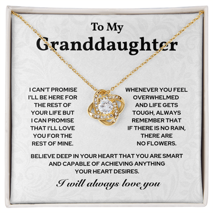 Granddaughter Necklace, Every sparkle whispers her name