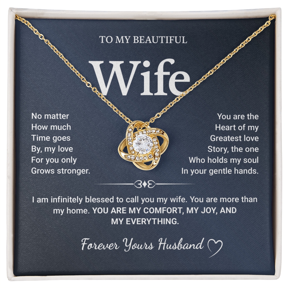 To My Beautiful Wife - Necklaces for Wife From Husband