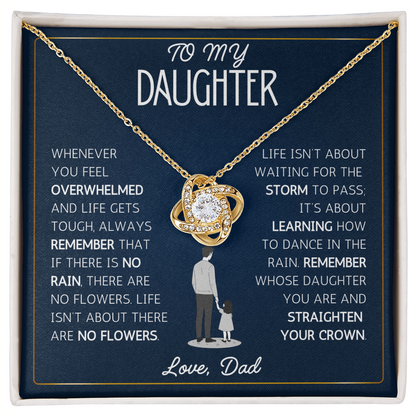 Mother Daughter Necklace, She shines without even trying in this piece