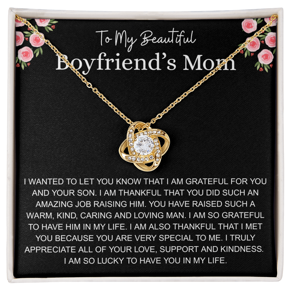 Future Mother in law Gifts, To My Boyfriends Mom Jewelry