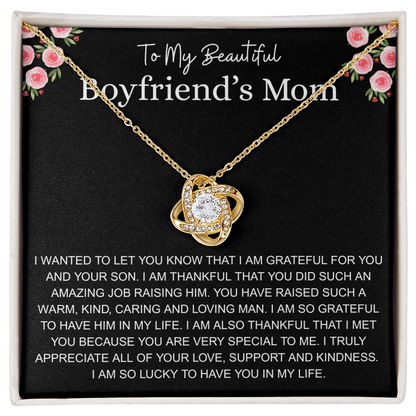 Future Mother in law Gifts, To My Boyfriends Mom Jewelry