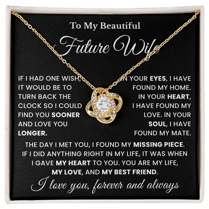 To My Future Wife Necklace, Valentines Day Gifts for Her