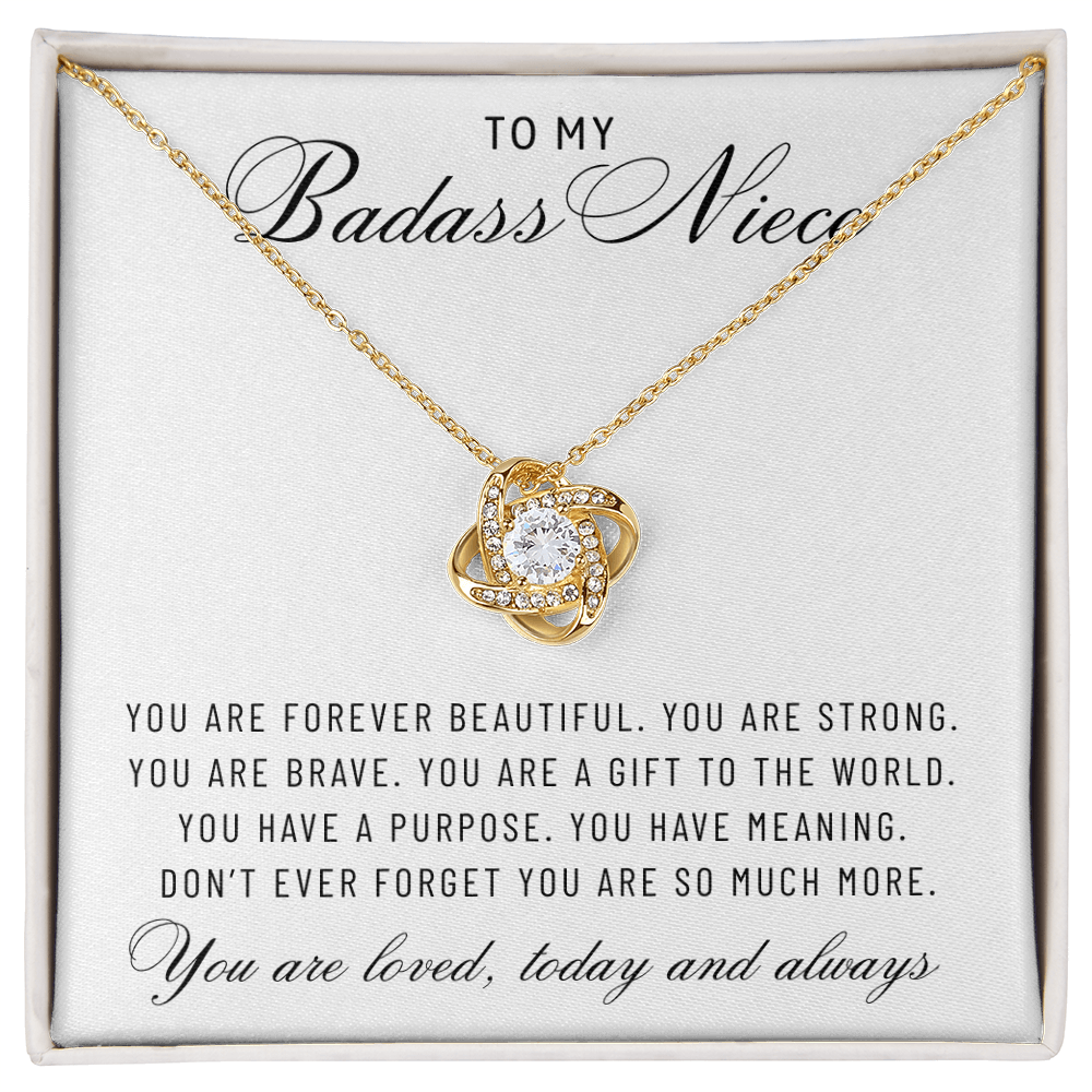 Aunt Niece Necklace, Birthday Gifts for Niece