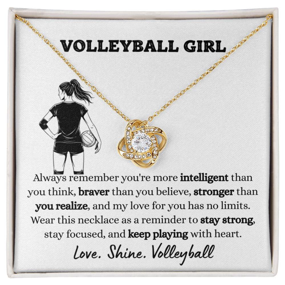 Volleyball Birthday Gift Necklace for Her Sports  Spirit Jewelry