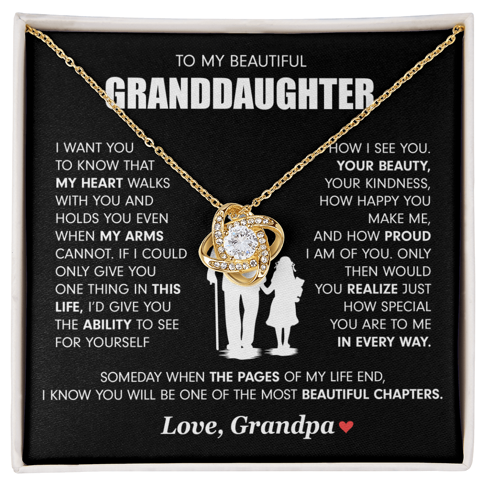 Granddaughter Necklace, Granddaughter Gifts from Grandma