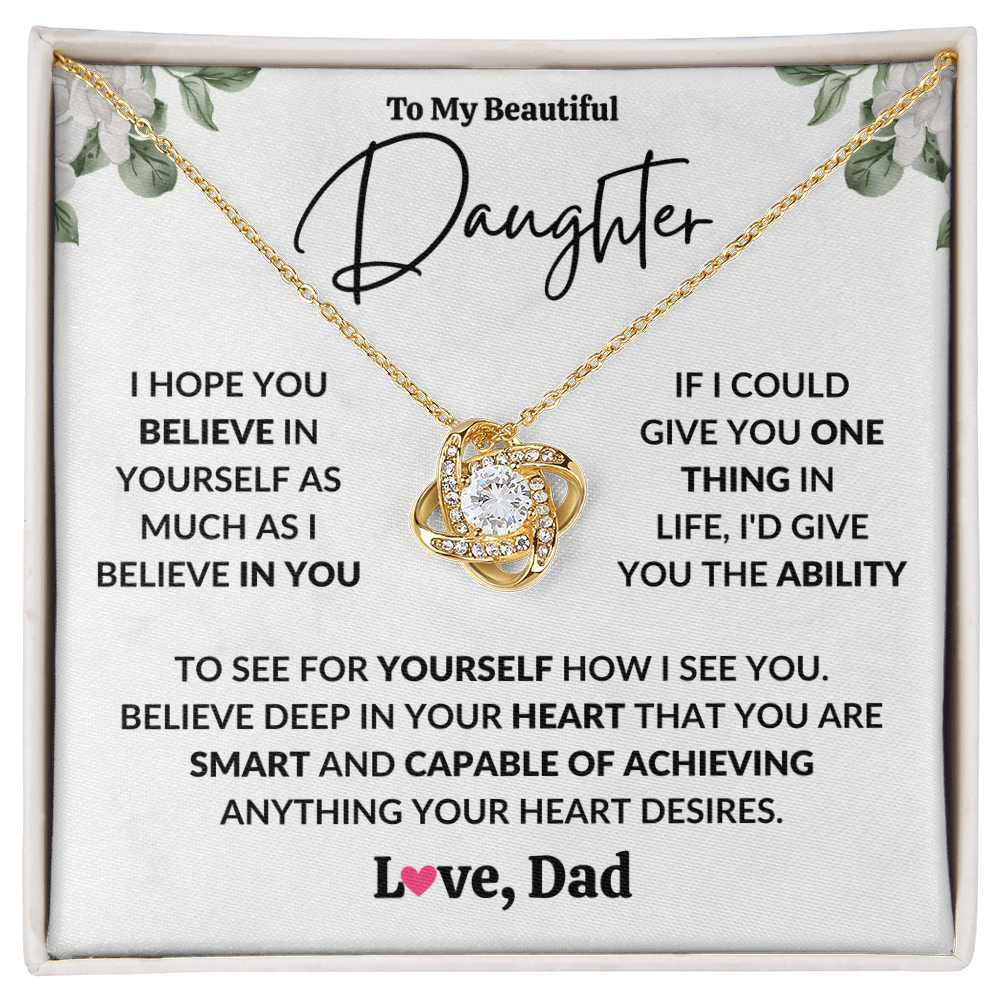 Mother Daughter Necklace, Every detail sparkles just like her