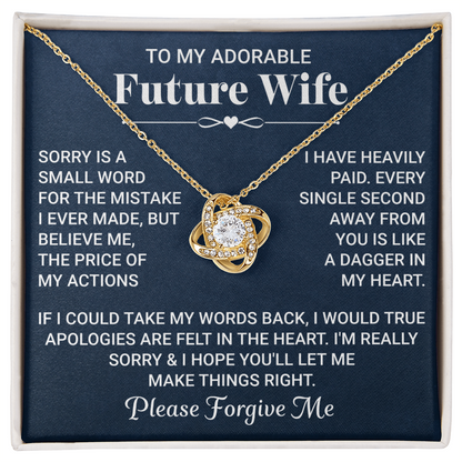 To My Future Wife Necklace - Necklaces For Girlfriend
