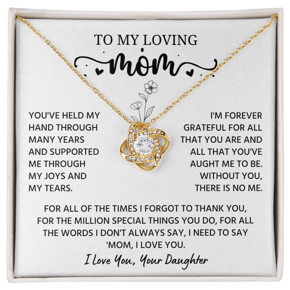 Necklace For Mom from Son, When Your Mom Wears It, She shines brighter