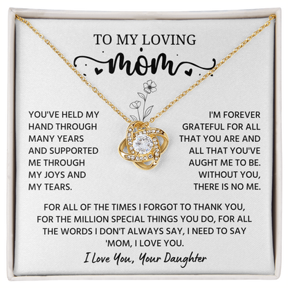 Necklace For Mom from Son, When Your Mom Wears It, She shines brighter