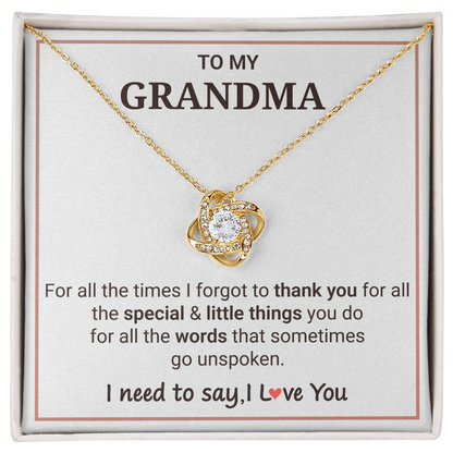 Necklace For Grandma - Best Gifts For Grandma, Gift For Nana