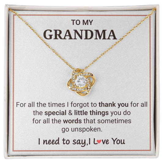 Necklace For Grandma - Best Gifts For Grandma, Gift For Nana