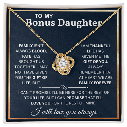 Bonus Daughter Gifts from Stepdad, Jewelry Gifts For Stepdaughter