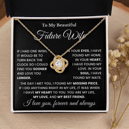 To My Future Wife Necklace, Valentines Day Gifts for Her