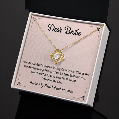 Best Friend Love Necklaces Women's Gifts With Pendant