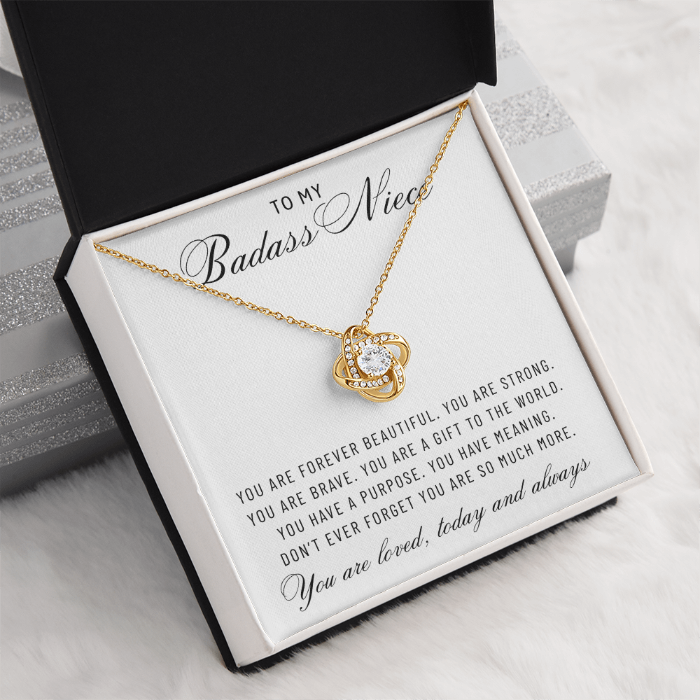 Aunt Niece Necklace, Birthday Gifts for Niece