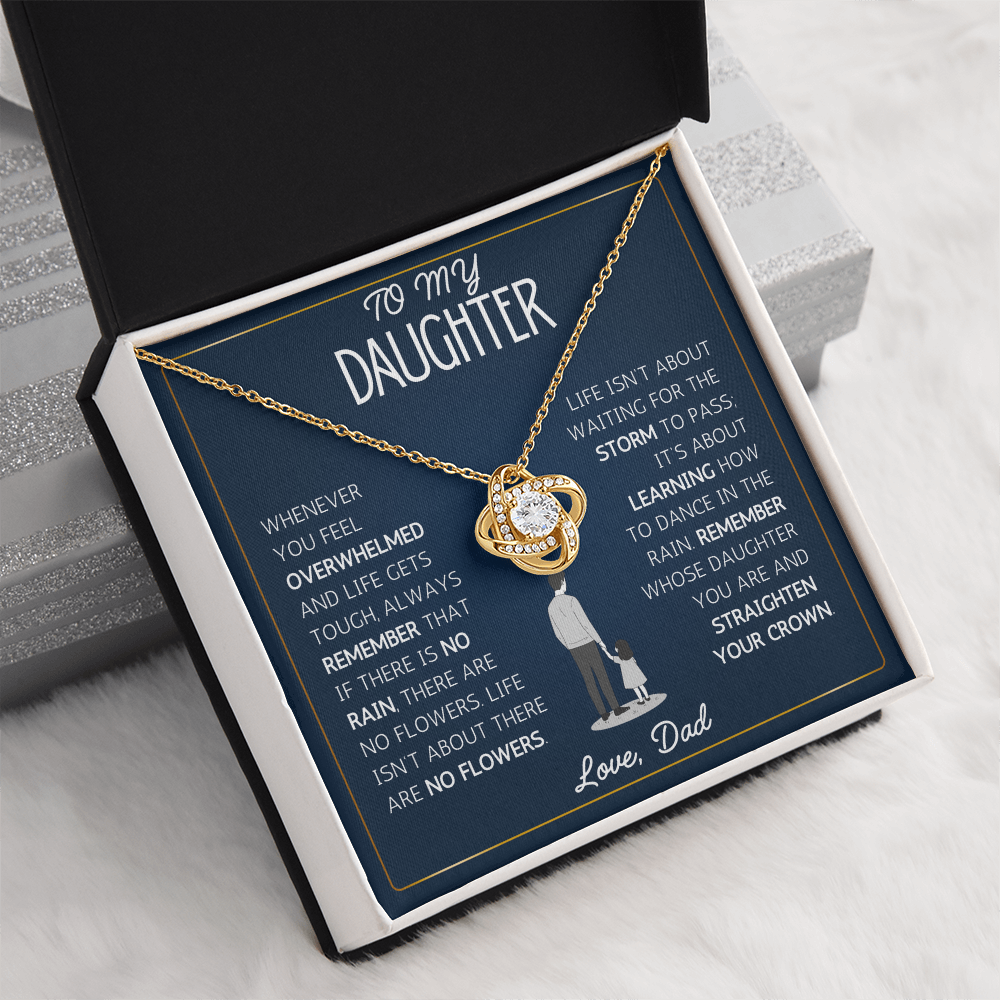 Mother Daughter Necklace, She shines without even trying in this piece