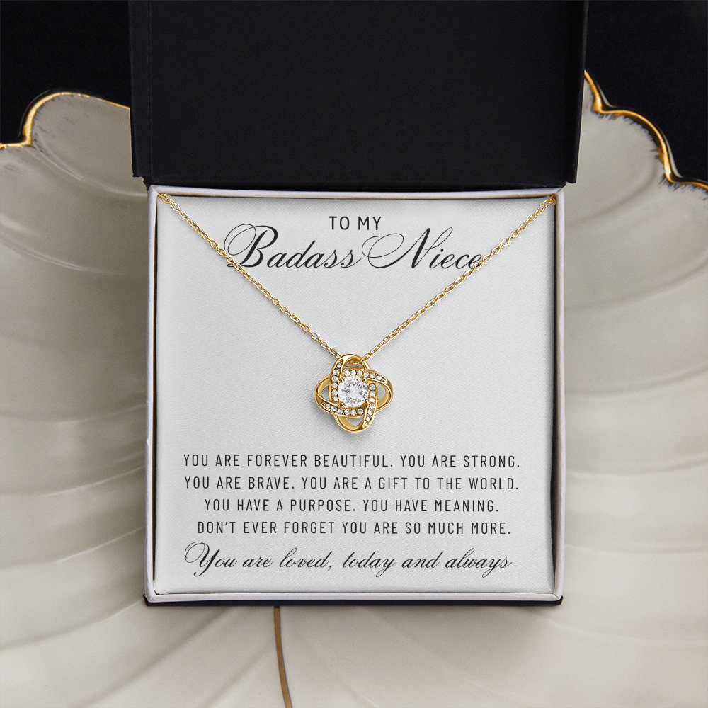 Aunt Niece Necklace, Birthday Gifts for Niece