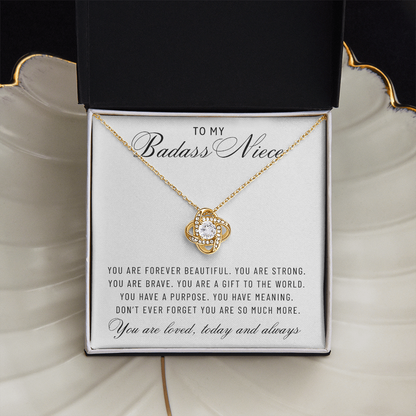 Aunt Niece Necklace, Birthday Gifts for Niece