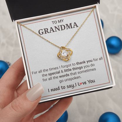 Necklace For Grandma - Best Gifts For Grandma, Gift For Nana