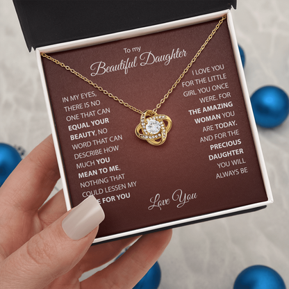 Christmas Gifts For Daughter - Daughter Necklace From Dad