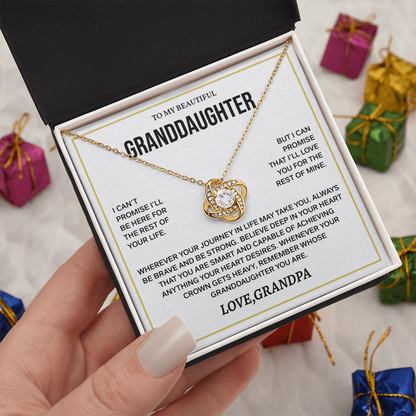 Granddaughter Necklace from Grandma, Birthday Gifts