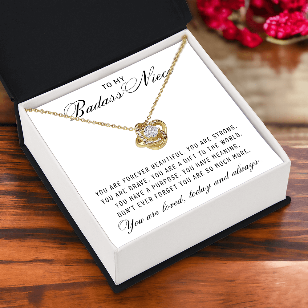Aunt Niece Necklace, Birthday Gifts for Niece