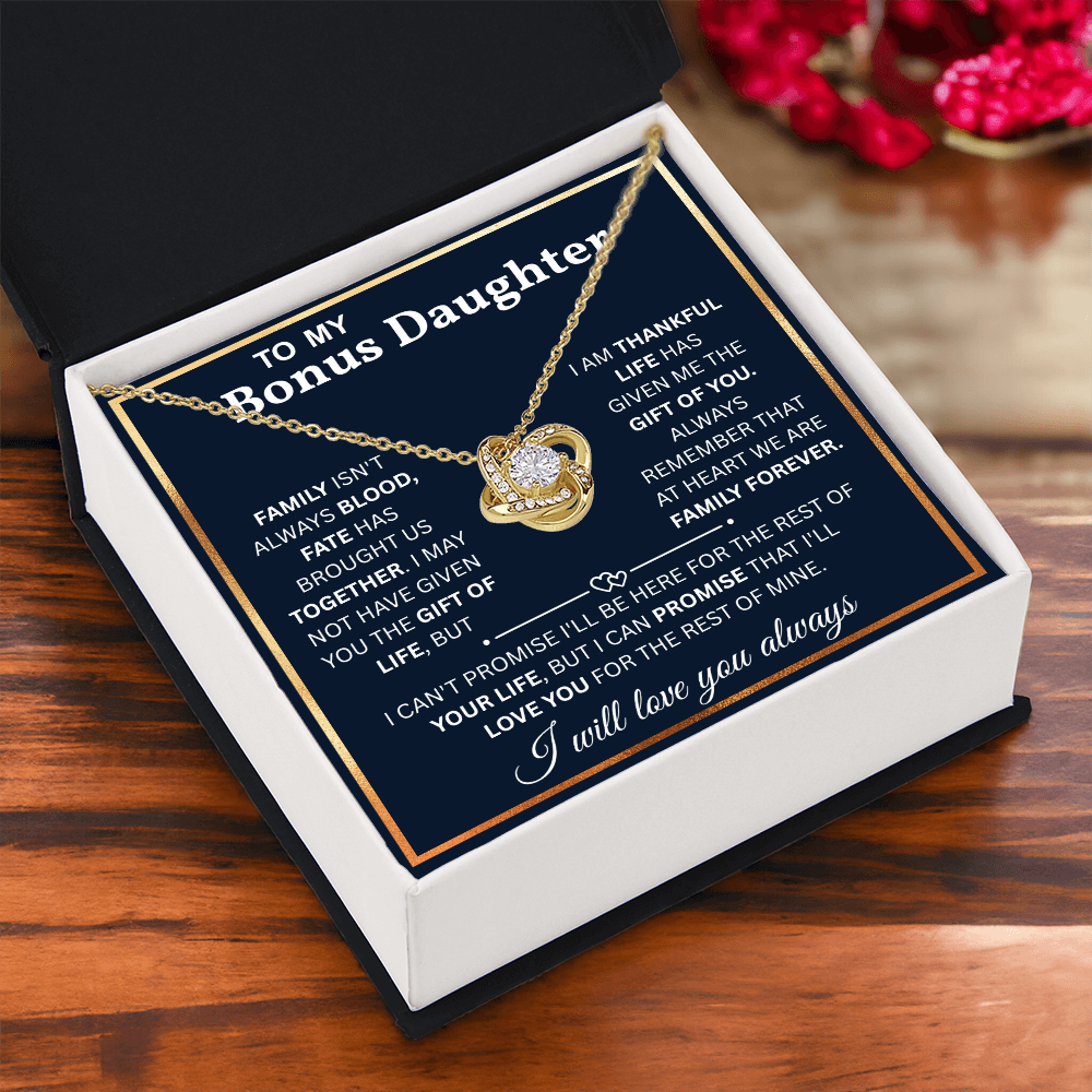 Bonus Daughter Gifts from Stepdad, Jewelry Gifts For Stepdaughter