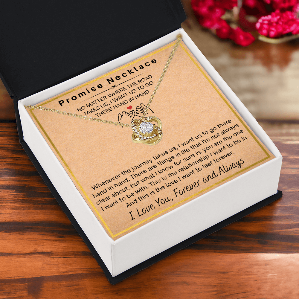 Promise Necklace For My Wife, Promise Necklaces Gift For Soulmate
