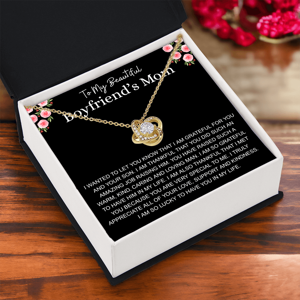 Future Mother in law Gifts, To My Boyfriends Mom Jewelry