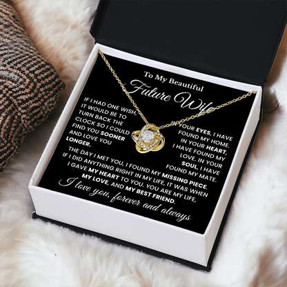 To My Future Wife Necklace, Valentines Day Gifts for Her