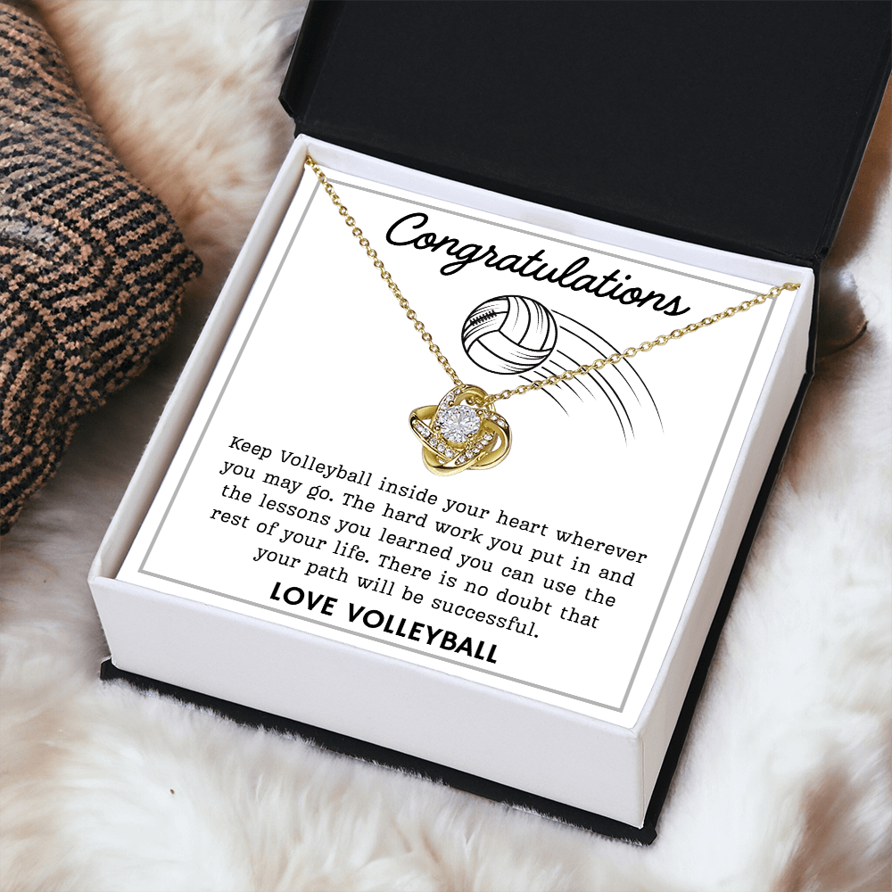 Thank You Volleyball Necklace Gift from Coach Girl Christmas Gifts