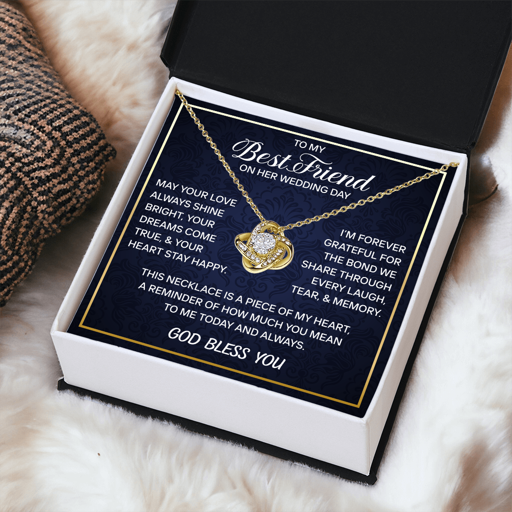 Pendant Necklaces For Best Friend - Wedding Gift For Her