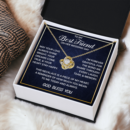 Pendant Necklaces For Best Friend - Wedding Gift For Her