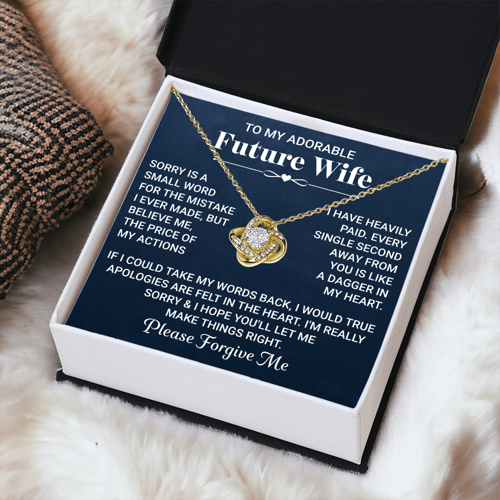 To My Future Wife Necklace - Necklaces For Girlfriend